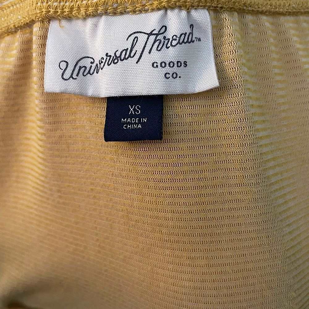 Universal Thread Yellow Adjustable-Strap Fit and … - image 5